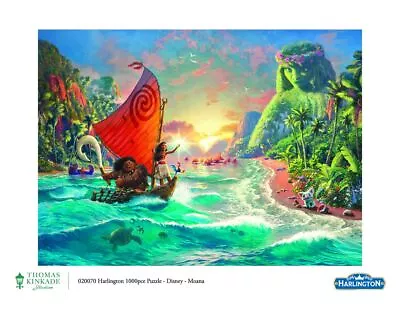 Harlington 1000Pc Thomas Kinkade: Disney - Moana Puzzle • $42.49