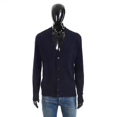 LORO PIANA 1825$ Navy Blue Cardigan - Ultra Soft Baby Cashmere • $1168