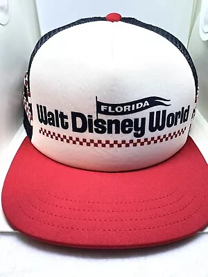 NEW VANS Walt Disney World 50th Anniversary Trucker Hat Flat Brim Snap Back  • $20