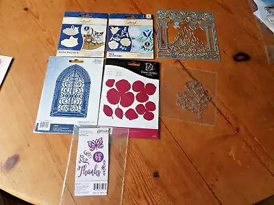 Bundle Of Dies For Card Making - Dawn Bibby Tattered Lace Etc • £12