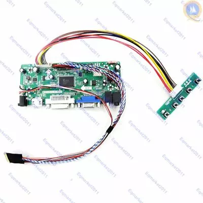 HDMI/DVI/VGA LCD Controller Lvds Converter Board Kit For LP140WH1(TL)(A2) TLA2 • $21.95