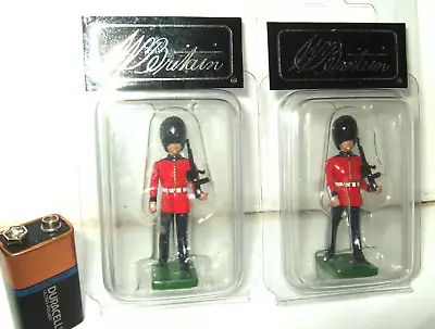 Britains 41067 X2 Scots Guards With SA80 Rifles Marching In 54mm In Clampacks • £20.85