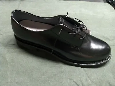 Women's Black High Gloss Military Uniform Dress Shoes • $22.95