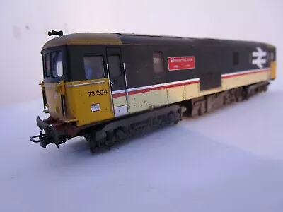 Hornby Class 73 DCC READY (8 PIN) INTERCITY LIVERY WEATHERED UNBOXED BARGAIN • £22.50