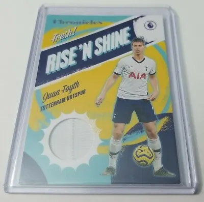 2019-20 Chronicles Soccer JUAN FOYTH Rise'N Shine Match-Worn Relic Tottenham  • $14.99