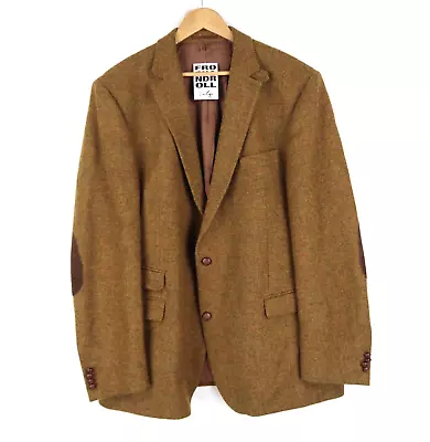 Carl Gross Harris Tweed Sport Jacket Blazer Country Gent SZ 48  (T1082) • $74.61