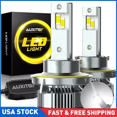 9008/H13 LED Headlight Super Bright Bulbs Kit White 40000LM High/Low Beam CANBUS • $51.99