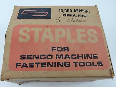 Senco F08 Staples 20 Gauge 1/2  L X 1/2  Crown 10000 Open Box • $29