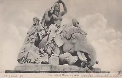 The Albert Memorial Asia F.G.O. Stuart 871 Post Card 121532 • £2.50