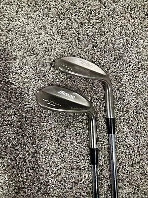 Mizuno MP T Series Black Nickel Wedge Set Gap Lob 51 58 Steel RH • $69.69