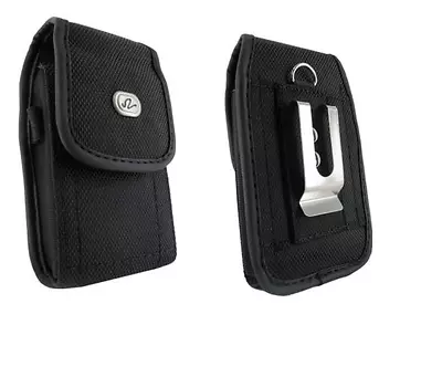 Belt Case Pouch Holster With Clip For Boost Mobile Motorola Moto G6 Play XT1922 • $9.25