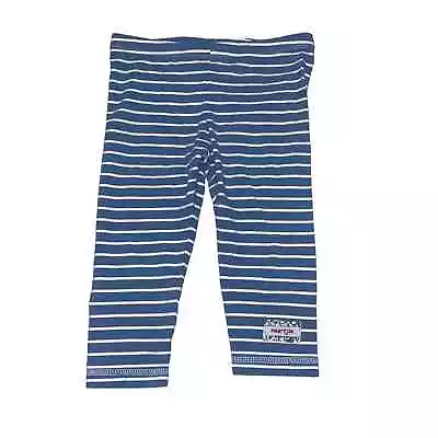Naartjie Kids Blue White Striped Leggings Girls Youth Size 4/Small • $13.50