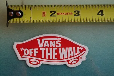 VANS Skateboard Shoes Off The Wall Dogtown Surf Vintage Skateboarding STICKER • $11