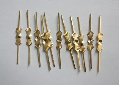 300pcs 45mm Golden Bowtie Connector Hang Pins Chandelier Lamp Repair Parts Diy  • $11.99