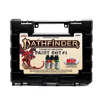Master Series Paints: Pathfinder Colors Of Golarion - Paint Set #1 • $114.38