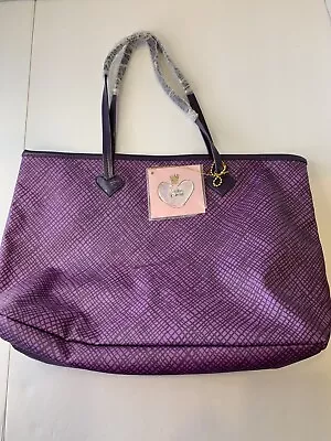 NEW With Tags Vera Wang Princess Tote Purple With Matching Change Purse READ • $23.95