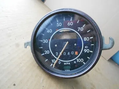 1974 VW Volkswagen VDO 100 MPH Speedometer Gauge 113957023M For Parts Or Restore • $19.99