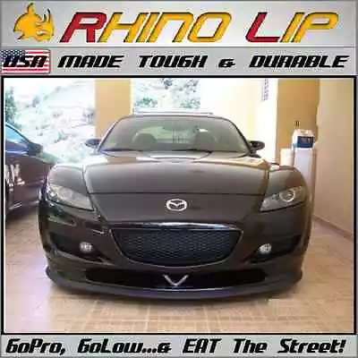 Mazda RX Coupe Sport Race Universal Rubber Flex Front Chin Lip Spoiler Splitter  • $39