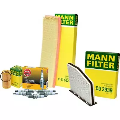 Mann Filters And NGK Spark Plugs Ignition Tune-Up Kit For VW Golf Jetta Rabbit • $58.95