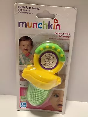 Munchkin Fresh Food Feeder Green/Yellow *never Opened* • $4.99