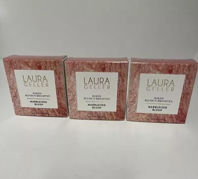 Laura Geller Baked Blush- N- Brighten Marbleized Blush 3 For £35 Tropic Hues • £35