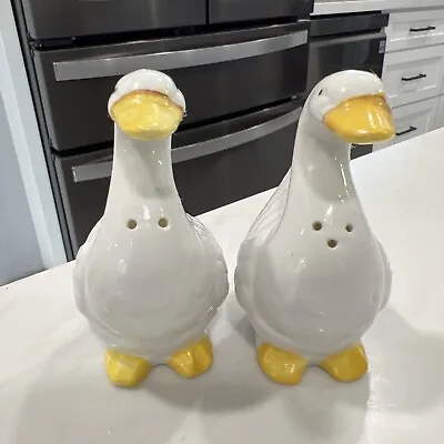 Vintage Goose Duck Salt And Pepper Shakers Set • $14.88