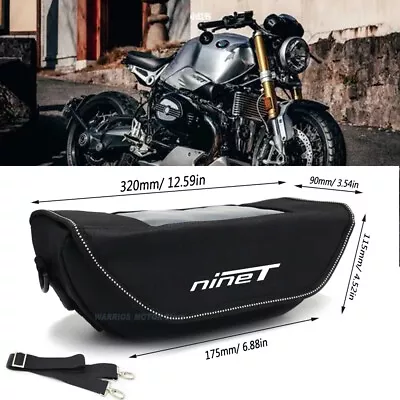 For BMW R NineT Motorcycle Handlebar Waterproof Handlebar Travel Navigation Bag • $38.88