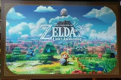 Legend Of Zelda Link's Awakening Promotional Double-sided Poster - 11  X 17  • $8.99