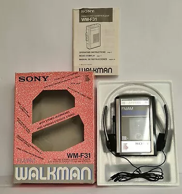 Sony Walkman WM-F31 FM/AM Stereo Cassette Player #1003 • £40