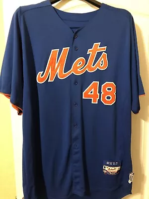 New York Mets Game Worn Jersey Frank Francisco Size 52 • $80