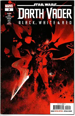 Star Wars: Darth Vader Black White & Red # 2 Jason Aaron Bagged & Boarded • £3.99