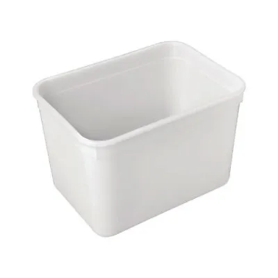 Ice Cream Containers / Food Prep Tub / Meal Prep 4 Litre “gallon” (Pack Of 20) • £9