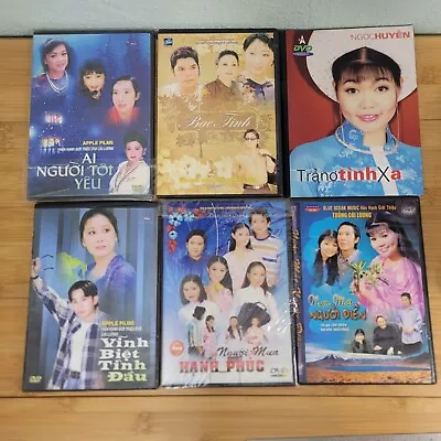 Vietnamese DVD Lot Of 6 Trano Tinh Xa Ngoc Huyen + More • $15