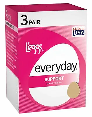$9.32 • Buy Leggs Womens Everyday Control Top Support Panty Hose