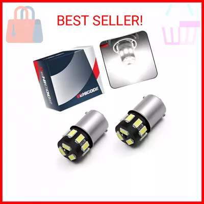 VehiCode 12V White 67 89 97 631 5007 5008 R5W R10W 1156 LED Bulb Mini BA15S For • $10.75