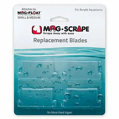 Mag Float Acrylic Scraper Replacement Blade Small Medium Attaches To The Cleaner • $9.48