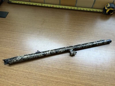$100 • Buy Mossberg 500 Turkey Barrel 12 Gauge 24” Vent Rib Accu Choke. Camo W/Fiber Sights