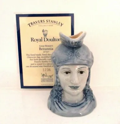 £75 • Buy Royal Doulton Character Jug - Britannia D7107 Ltd Ed. Box + Cert. - Perfect !!