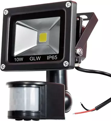 GLW 12V DC LED Motion Sensor Flood Light 10W Mini IP65 Waterproof Outdoor Lig... • $34.99