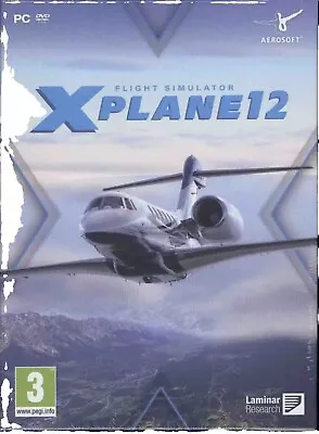 X Plane 12  Global For Windows/Mac/Linux DVD OPEN BOX • $65