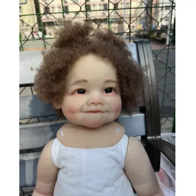 30  Toddler Reborn Baby Girl Doll Painted Doll Kit Assembled Without Cotton • $326.87