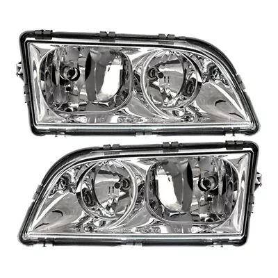 New Pair Of Headlight Fits Volvo S40 I 2.4 Lse T5 Sedan 2004 308652684 308652676 • $324.25