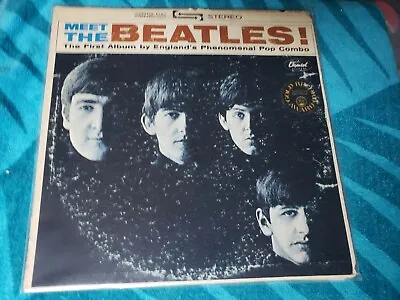 The Beatles – Meet The Beatles! - Capitol Orange ST2047 Vinyl LP RE 1976 NM VG+ • $24.95