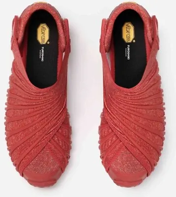 Vibram Furoshiki Wrapping Sole Size US 8.5 M EU 40 Womens Shoes Riot Red 19WAD10 • $69.99