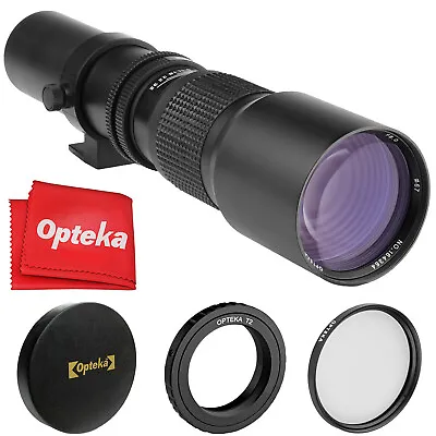 Opteka 500mm Telephoto Lens For Olympus / Panasonic M43 Mount Micro Four Thirds • $79.95