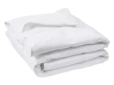 StyleWell Comforter EasyCare+Machine Washable+Soft Cotton WhiteFeatherBlend King • $124.99