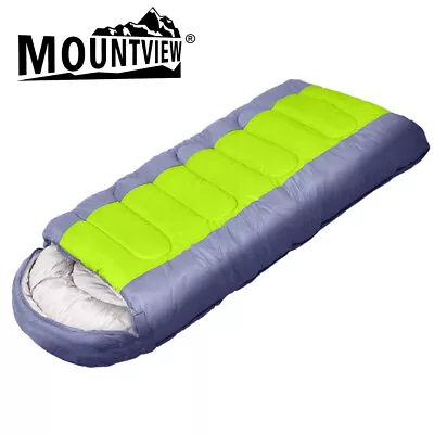 Sleeping Bag Outdoor Camping Grey Mountview • $60.74