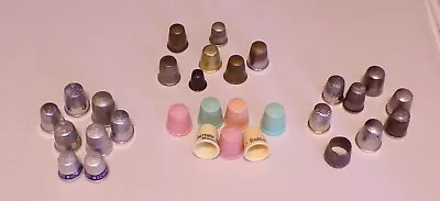  Antiquevintage Thimble's-- Estate Find Vintage Metal & Celluloid • $15