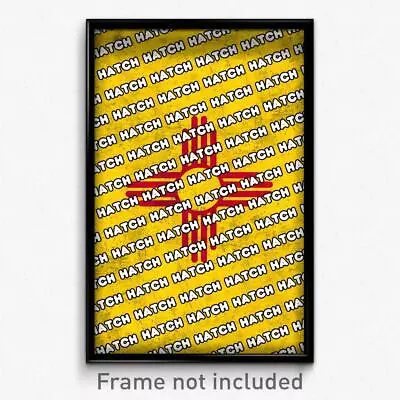 Hatch New Mexico Poster (NM City Souvenir 11x17 Town Print) • $24.99