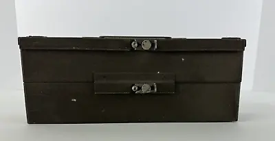 Vintage US Military WWII Army Signal Corps CS-137 Radio Crystal Storage Case • $35